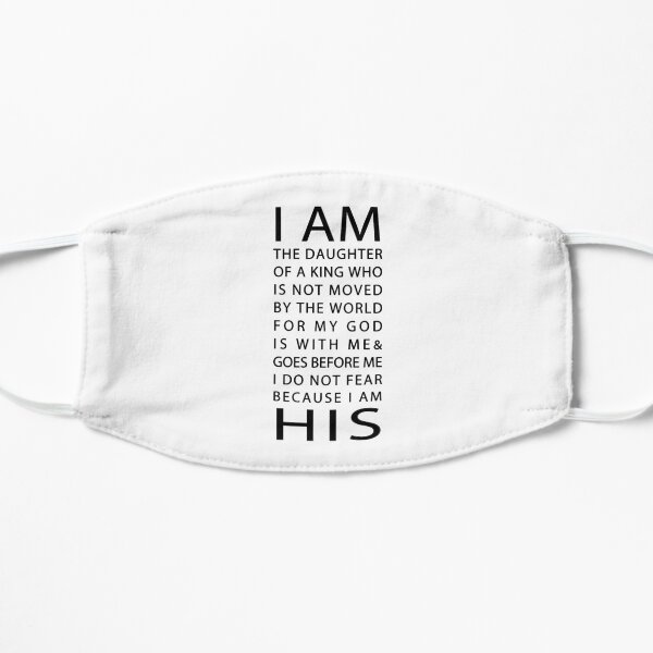 Christian Quote Flat Mask