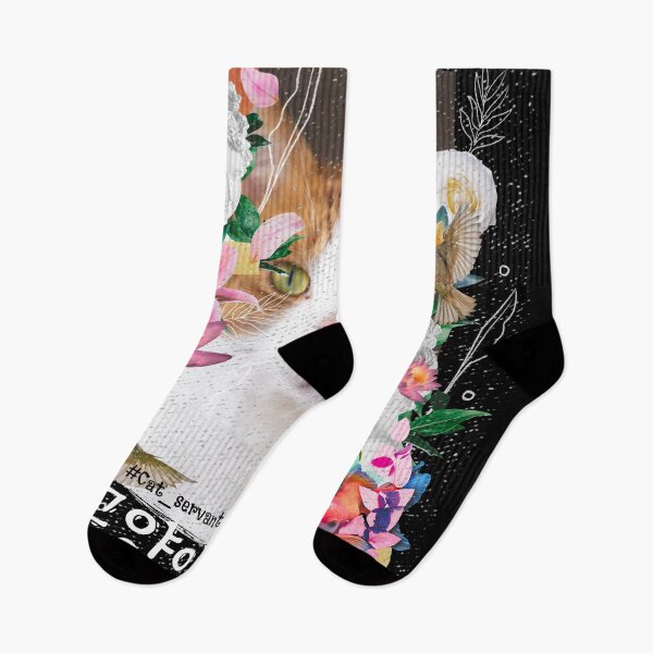Item preview, Proud cat servant, Dosenöffner, 고양이 집사 with flowers and birds collage designed and sold by K-LetterCo.