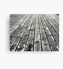 Wooden Pier Canvas Print