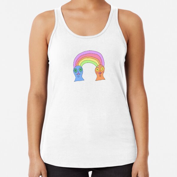 Rainbow Racerback Tank Top