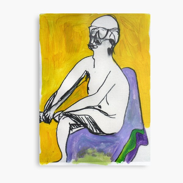 nude (31) Metal Print
