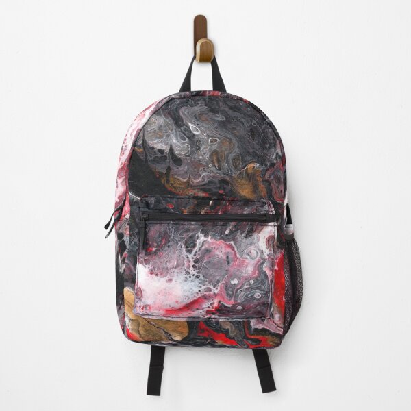 Item preview, Planet Fall Abstract in Black White Red Gold designed and sold by Cleave.