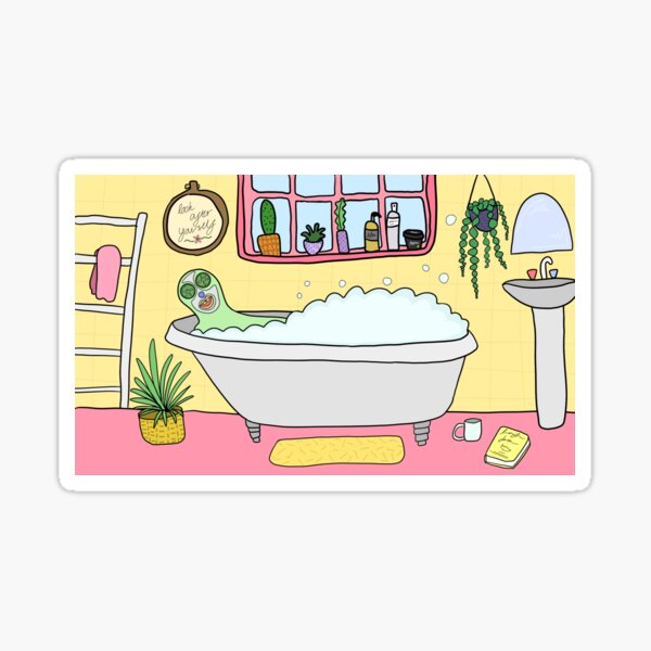 Bath Time Sticker