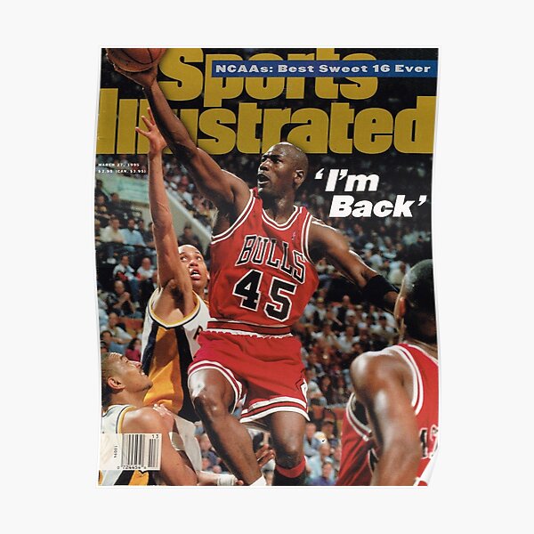 Sports Illustrated - marzo de 1995 Jordania Póster
