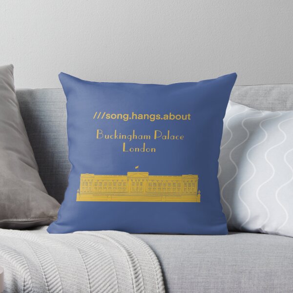 Buckingham Palace Throw Pillow