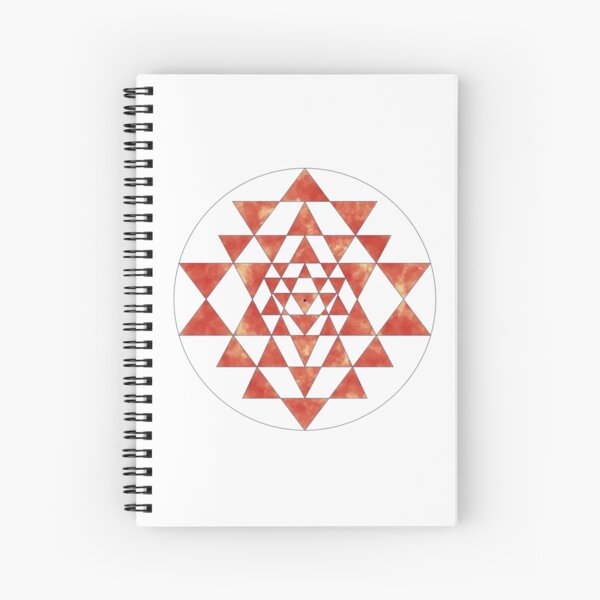 Sri Yantra 11 Spiral Notebook
