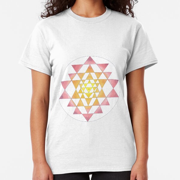 Sri Yantra 09 Classic T-Shirt