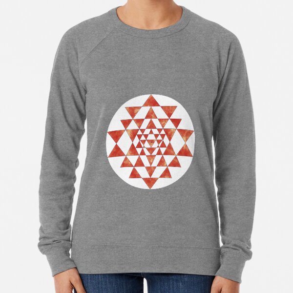 Sri Yantra 11 Lightweight Sweatshirt