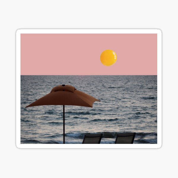 02sunny Side Up Scenery Sticker For Sale By Escapz Redbubble