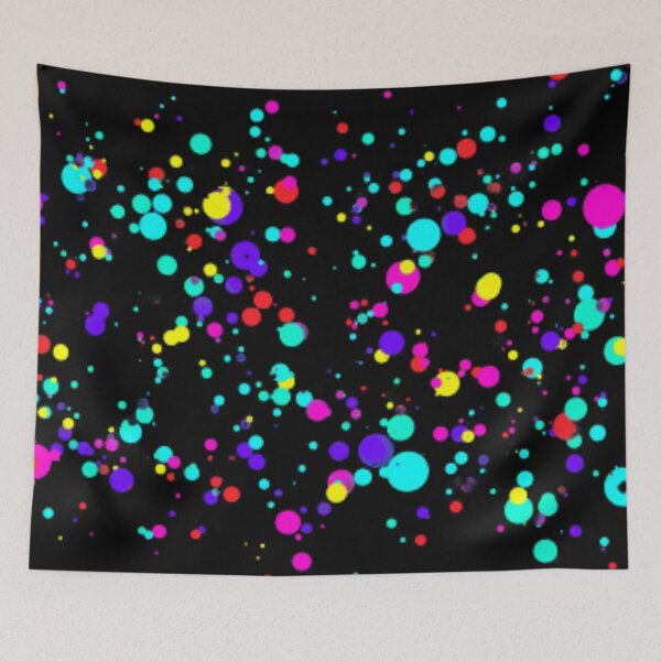 Item preview, Falling Color Dots  designed and sold by DopeTops.