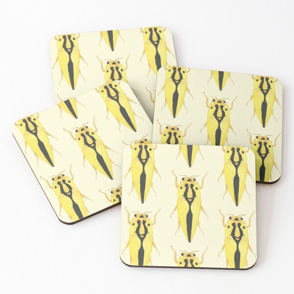 Item preview, Yellow Beetle with Black Spots designed and sold by Kaja Purwin.