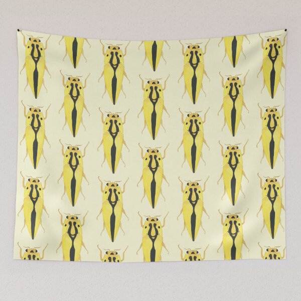 Item preview, Yellow Beetle with Black Spots designed and sold by Kaja Purwin.