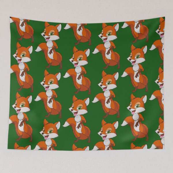 Item preview, female fox cartoon character, Cartoon, Fox Cartoon  designed and sold by Halalolo.