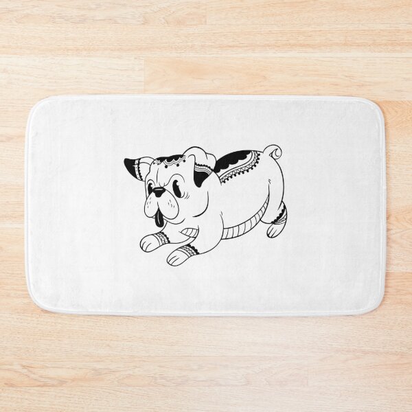 Item preview, Cute pug dog designed and sold by DerSenat.
