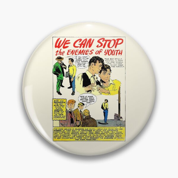 Item preview, WE CAN STOP THE ENEMIES OF YOUTH designed and sold by ThrowbackAds.