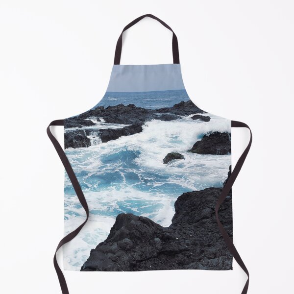 Item preview, Waves Crashing On Rocks designed and sold by color-garden.