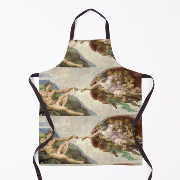 Item preview, Subtly Ruined Creation of Adam - Censored designed and sold by weavernap.