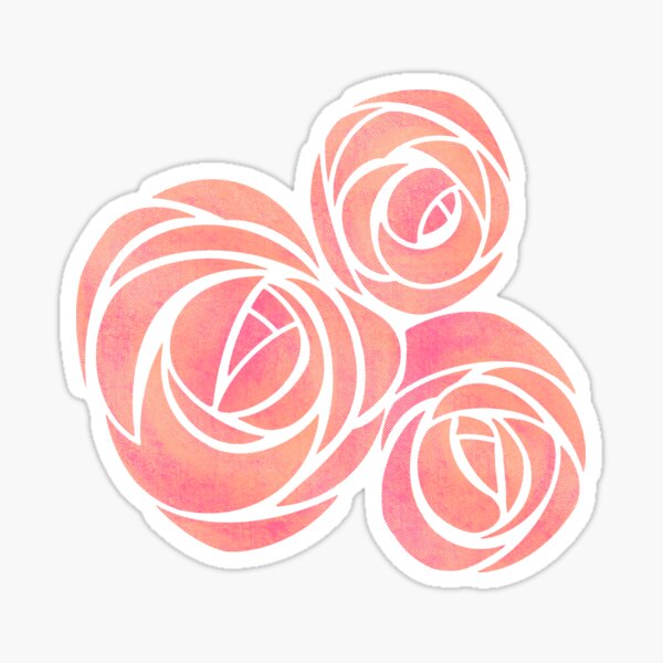 Triple Rose (Alternate) Sticker