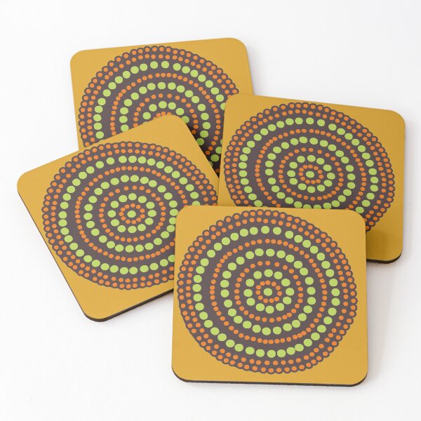 Item preview, Awesome Aboriginal Dot Art  designed and sold by Pris25.
