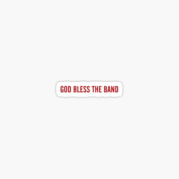 Item preview, god bless the band  designed and sold by ambamears.