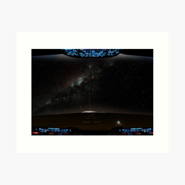 Ascending Pavonis Mons Up To Sheffield Art Print