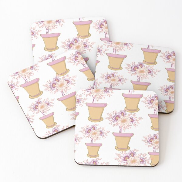 Item preview, Potted Plant -  Pink and Purple Palette designed and sold by Squarebird.