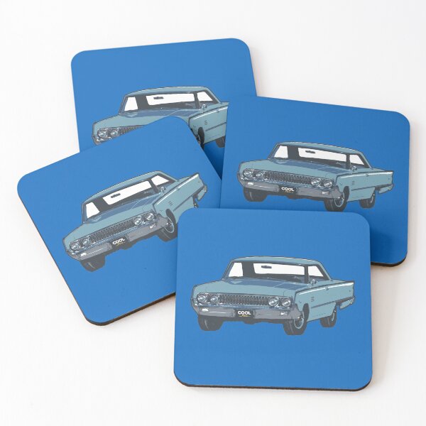 Item preview, 64 Vintage Blue Car designed and sold by CoolRide.