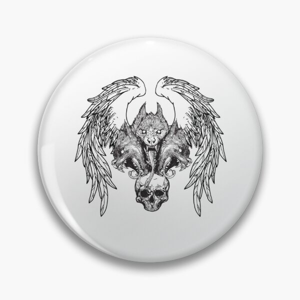 Item preview, Skull And Wings designed and sold by Farage Art.