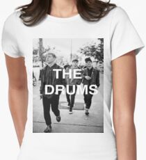 Camiseta entallada para mujer La camisa de tambores