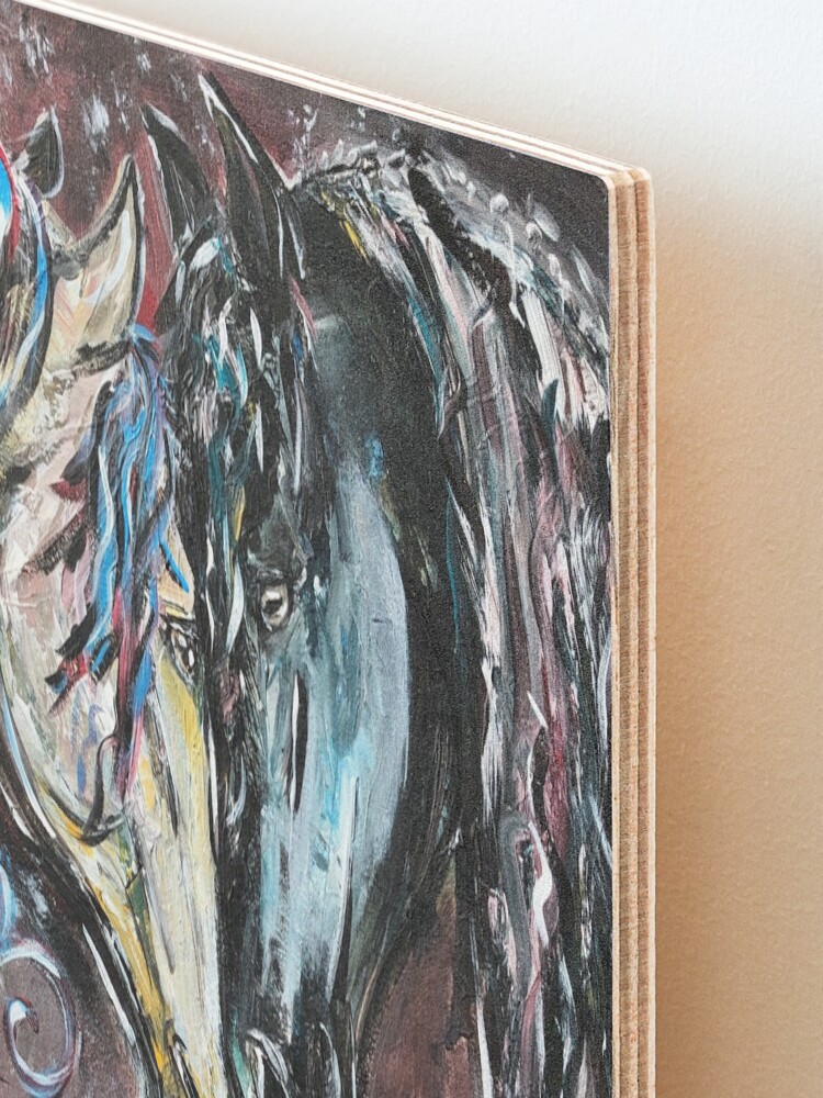 Alternate view of Moment of realization Mounted Print
