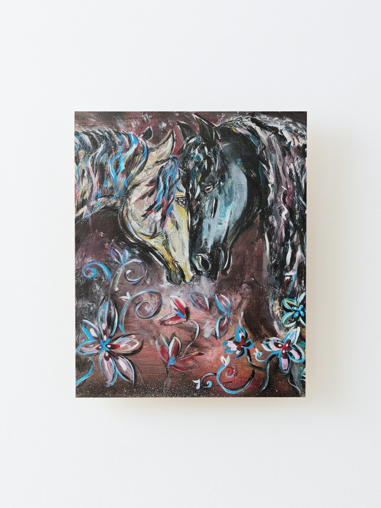 Alternate view of Moment of realization Mounted Print