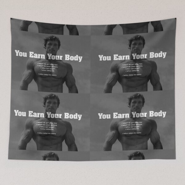 Item preview, Arnold Schwarzenegger You Earn Your Body! designed and sold by ericsj11.