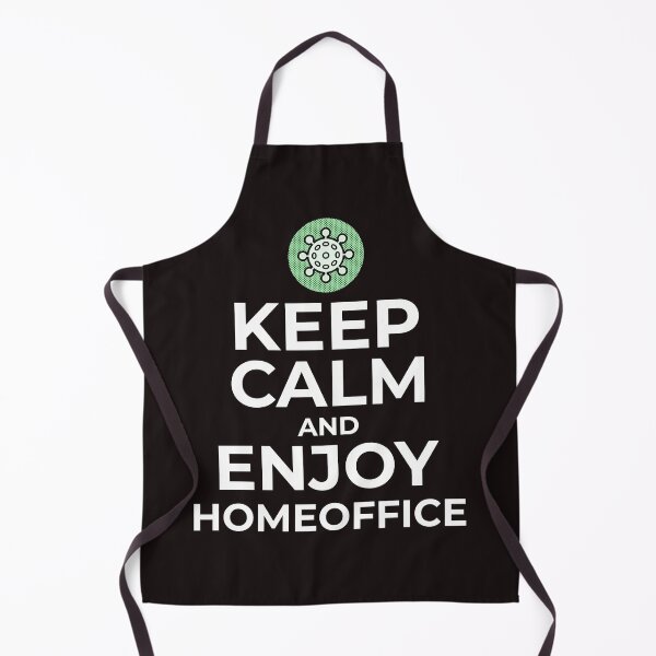 Item preview, Keep calm and enjoy homeoffice. Funny homeoffice designed and sold by Pameli.