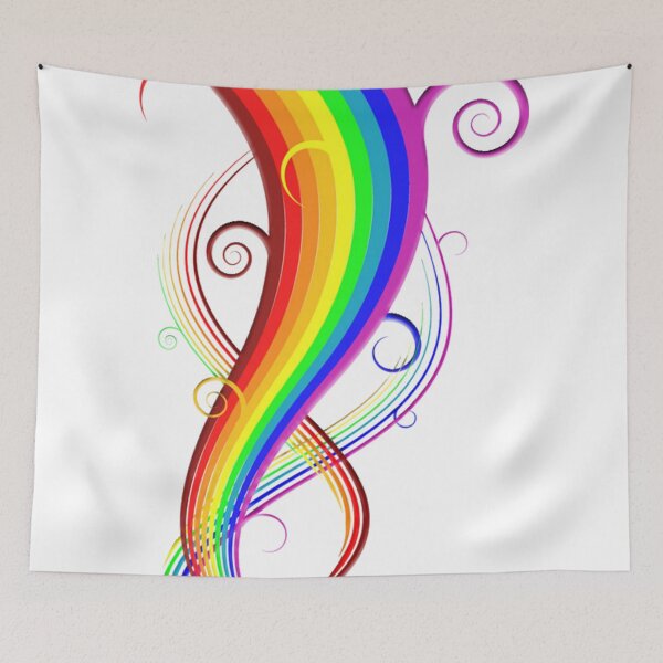 Item preview, Spiral Rainbow Flower designed and sold by Designs By Creation.
