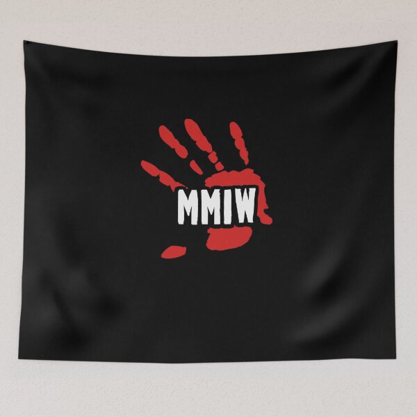 Item preview, MMIW Red Hand No More Stolen Sisters Native American Women Indigenous People First Nation Protest Art designed and sold by WillPowerApp.