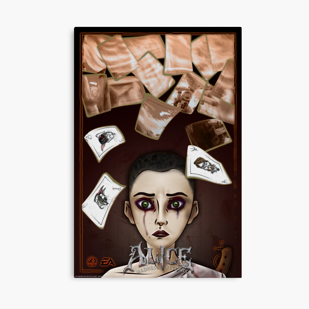 Alice Madness Returns Poster By Fpartistry Redbubble