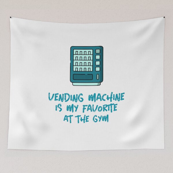 Item preview, Vending machine is my favorite at the gym designed and sold by miminova.