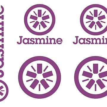 Artwork thumbnail, Jasmine Sticker Set by webdevstack
