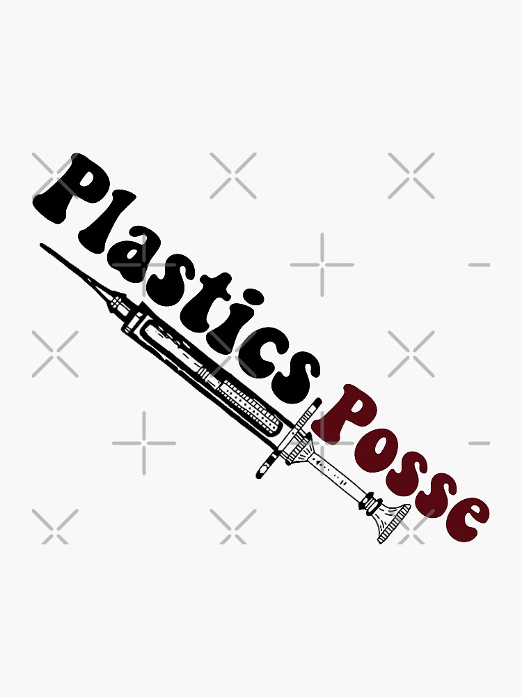 "Plastics Posse Sticker" Sticker by TheShowsAddict Redbubble