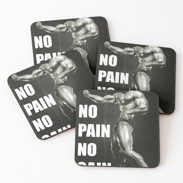 Item preview, Arnold Schwarzenegger No Pain No Gain! designed and sold by ericsj11.