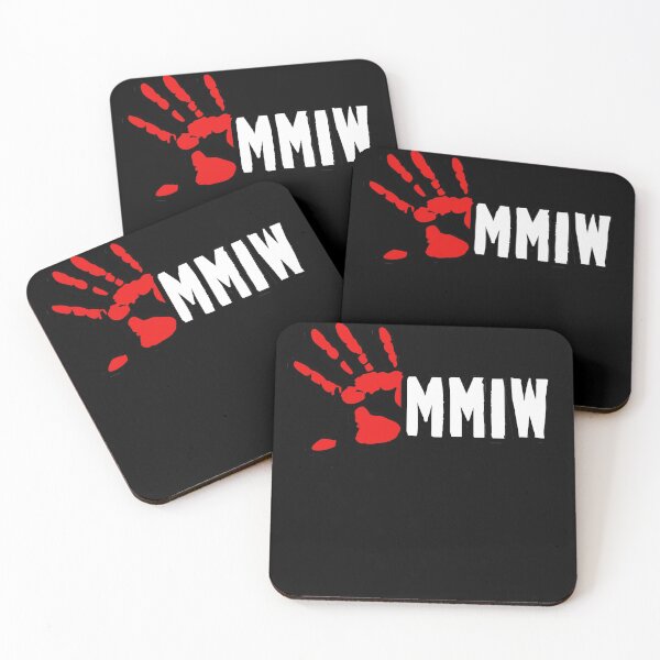 Item preview, MMIW Red Hand No More Stolen Sisters Native American Women Indigenous People First Nation Protest Art designed and sold by WillPowerApp.