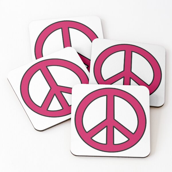 Item preview, Dark Pink Peace Sign designed and sold by By Stacy Dawn.