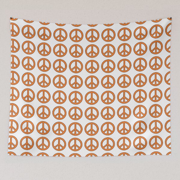 Item preview, Orange Peace Sign designed and sold by By Stacy Dawn.