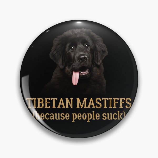 Item preview, Tibetan mastiffs (Because people suck) designed and sold by good vibes clothing.