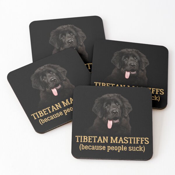 Item preview, Tibetan mastiffs (Because people suck) designed and sold by good vibes clothing.