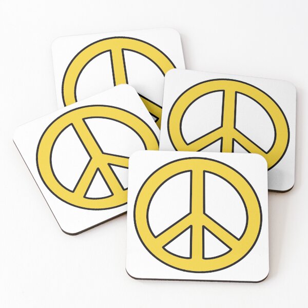 Item preview, Yellow Peace Sign designed and sold by By Stacy Dawn.