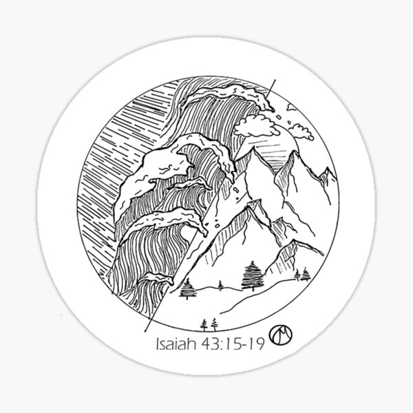 Item preview, Isaiah 43:15-19 designed and sold by izzybarts.