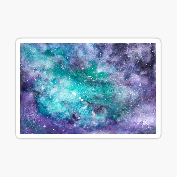 Abstract Galaxy  Sticker