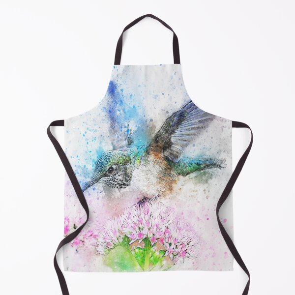 Item preview, Watercolor Humming-Bird / Color Bird / Fly designed and sold by AnnaWander.