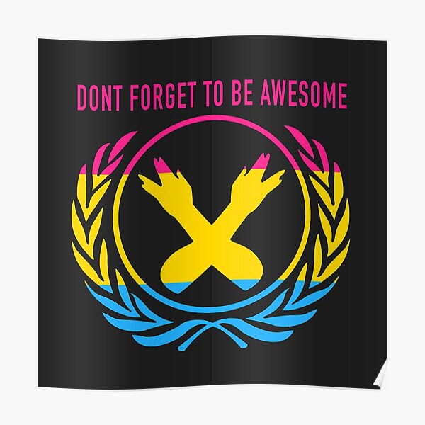 DFTBA Pan Pride Poster